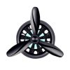 Car Air Outlet Perfume Aromatherapy Swivel Fan