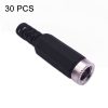 30 PCS Assembled Solder Wire DC Female Head