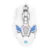 K-Snake Q18 9 Keys 6400DPI Glowing Machine Wired Gaming Mouse, Cable Length: 1.5m