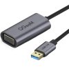 QGeeM QG-UA07-A USB 3.0 to VGA High Speed Transfer Multi-Display Video Converter