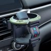 Car Air Conditioner Air Outlet Water Cup Holder Ashtray With Hook