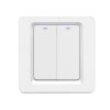 Tuya ZigBee Smart Single-fire Zero-fire Sharing Switch Phone Control Voice Panel EU Plug, Spec: