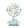 Household Cute Pet Fan USB Desktop Night Light Fan
