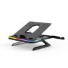 Laptop Stand with RGB Lighting 9-Level Adjustable Notebook Stand