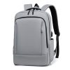 B5235 Large-capacity Waterproof Wear-resistant Laptop Backpack with USB Charging Hole