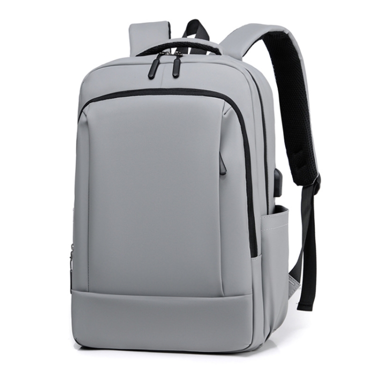 B5235 Large-capacity Waterproof Wear-resistant Laptop Backpack with USB Charging Hole