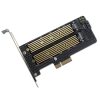 M.2 NVME NGFF SSD To PCIE SATA Dual Disk Conversion Expansion Card Supports MKEY BKEY Wiring