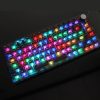 82 Keys Bluetooth Wireless 3-mode RGB Hot-plug Customized Mechanical Keyboard Kit + Keycap
