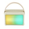 Portable RGB Lighting Effect Bluetooth Speaker Home Mini Karaoke Audio
