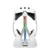 For Meta Quest 3 VR Glasses Charging Base Storage Bracket with Cool RGB Light