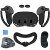 For Meta Quest 3 7-In-1 Silicone Protective Case Dust-Proof And Drop-Proof VR Accessories