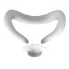 For Meta Quest 3 Silicone Face Cover Eye Mask with Nose Pad