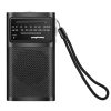 J-180 Portable Pointer FM/AM Two-Band Radios With Carrying Clip