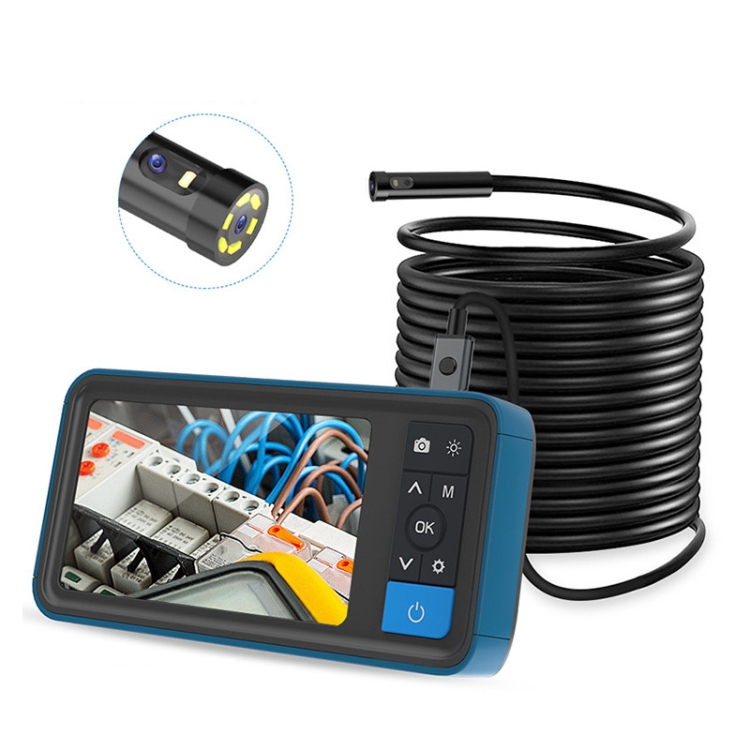 Teslong MS450 8mm Dual Lens HD 4.5 Inch Large Screen Borescope Auto Repair Tool