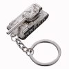 Men Car Pendant Personalized Tank World Model Keychain