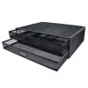Computer Cooling Height Increase Stand Drawer Type Double Iron Desktop Storage Shelf