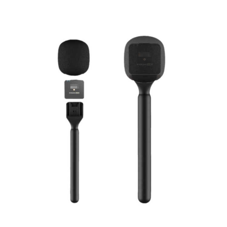 Microphone Interview Handle For DJI Mic / Moma / Rode Wireless Go / Relacart