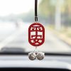 Chinese Style Car Interior Rearview Mirror Prayer Pendant