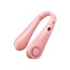 F11 Portable USB Charging Rotating Digital Display Bladeless Hanging Neck Fan