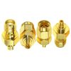 Coaxial Adapter Kit Brass Coaxial Connector RF Antenna Adapter