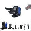 Motorcycle Helmet Chin Clamp Mount for GoPro Hero Series DJI Osmo Action, SJCAM Cameras