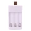 USB 3-Slot Battery Charger Universal Charger For Toys With AA / AAA Rechargeable Batteries