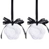 2pcs Car Wardrobe Long-lasting Fragrance Gypsum Aromatherapy Tablets