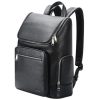 Bopai 61-122431 Large-capacity First-layer Cowhide Business Waterproof Laptop Backpack