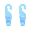 2pcs Mini Car Seat Back Plastic Hook