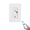 Smart Wall Socket 120 Type WIFI Remote Control Voice Control With USB Socket