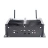 HYSTOU P12-I5-8250U Fanless Mini PC Intel Core i5-8250U Processor Quad Core up to 1.6GHz, RAM: 4G, ROM: 128G, Support Win 7 / 8 / 10 / Linux
