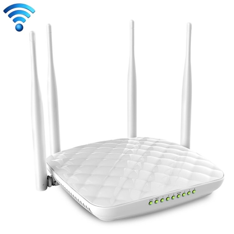 Tenda FH456 Wireless 2.4GHz 300Mbps WiFi Router with 4*5dBi External Antennas