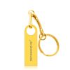 MicroDrive 8GB USB 2.0 Metal Waterproof High Speed U Disk(Gold)