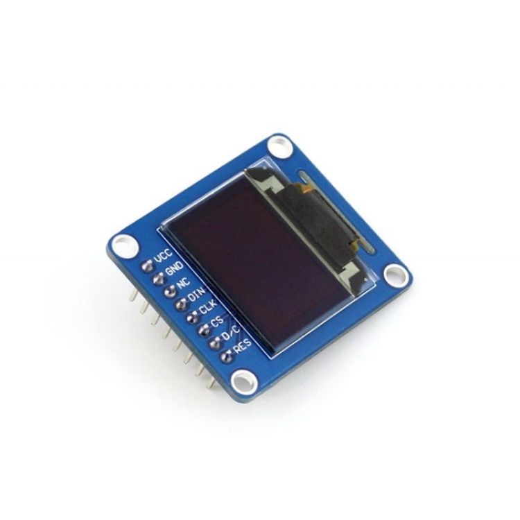Waveshare 0.95 inch RGB OLED (B), SPI interface, Straight Vertical Pinheader
