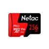 Netac P500 PRO 256GB U3 Speed Level Automobile Data Recorder Monitor Camera Memory Card TF Card