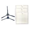 XI280 1 Pair I258 Side Brush + 3 PCS I206 Filter for ILIFE V8S