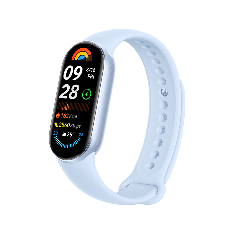 Xiaomi Mi Band 9 AMOLED 1.62 Screen 5ATM Waterproof 24 7 Sports Mi Fitness Tracker Heart Rate Monitor Blue Buy Online at Best Price in UAE Qonooz