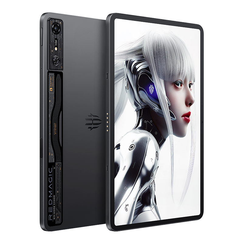 Étui De Protection Pour Tablette Gaming REDMAGIC Astra 9.06" - Léger, Cuir PU, Avec Dragonne Et Support Intégré - Noir
