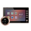 45CHD-M 4.5 inch Screen 3.0MP Security Camera No Disturb Peephole Viewer, Support TF Card / Night Vision / Video Recording / Motion Detection
