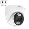 SriHome SH030 4MP 1440P HD IP Camera, Support Two Way Talk / Motion Detection / Humanoid Detection / Night Vision / TF Card, US Plug