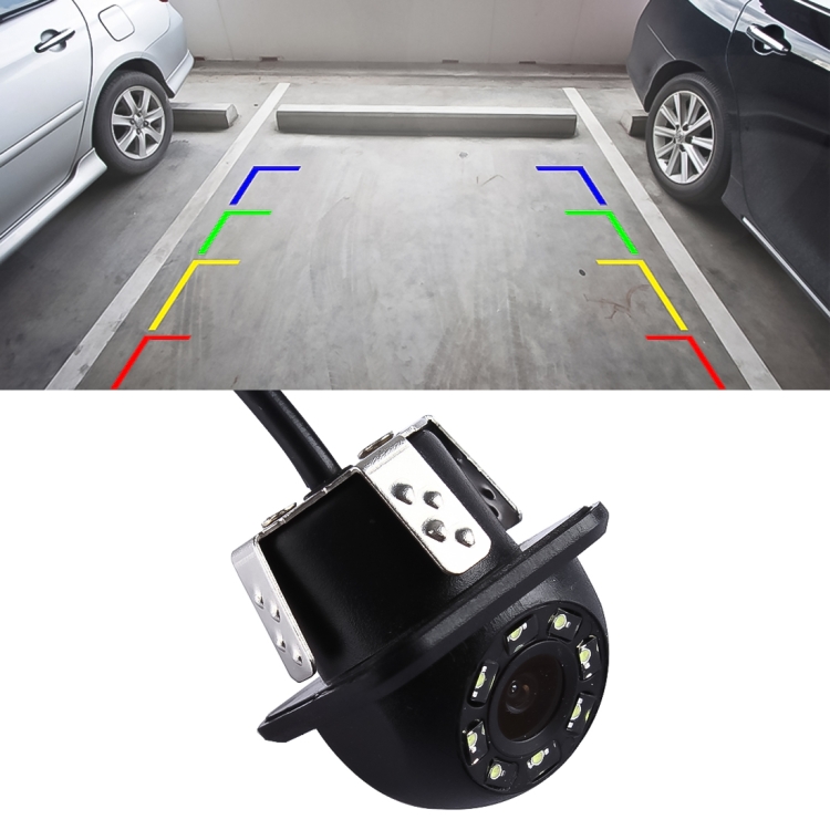8028 LED 0.3MP Security Backup Parking IP68 Waterproof Rear View Camera, PC7070 Sensor, Support Night Vision, Wide Viewing Angle: 170 Degree
