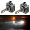 1 Pair D Series D1 Car HID Ballast to LED Headlight DC12V / 35W / 6000K / 4000LM (White Light)