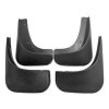 For Volkswagen Touran T5/T6  2004-2015 4pcs/Set Car Auto Soft Plastic Splash Flaps Fender Guard