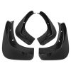 For Nissan Note E11 / LIVINA 2005-2009 4pcs/Set Car Auto Soft Plastic Splash Flaps Fender Guard