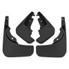 For Audi Q5 2009-2016 4pcs/Set Car Auto Soft Plastic Splash Flaps Fender Guard