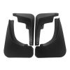 For Renault Kadjar 2016-2019 4pcs/Set Car Auto Soft Plastic Splash Flaps Fender Guard