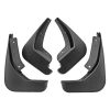 For Ford Fiesta 2013-2017 4pcs/Set Car Auto Soft Plastic Splash Flaps Fender Guard