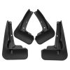 For Toyota Highlander 2021-2022 4pcs/Set Car Auto Soft Plastic Splash Flaps Fender Guard