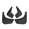 For Mercedes-Benz Smart 2-door 2016-2021 4pcs/Set Car Auto Soft Plastic Splash Flaps Fender Guard