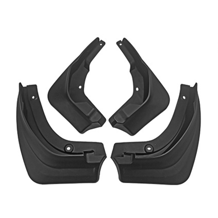 For Mercedes-Benz E-class 2016 4pcs/Set Car Auto Soft Plastic Splash Flaps Fender Guard